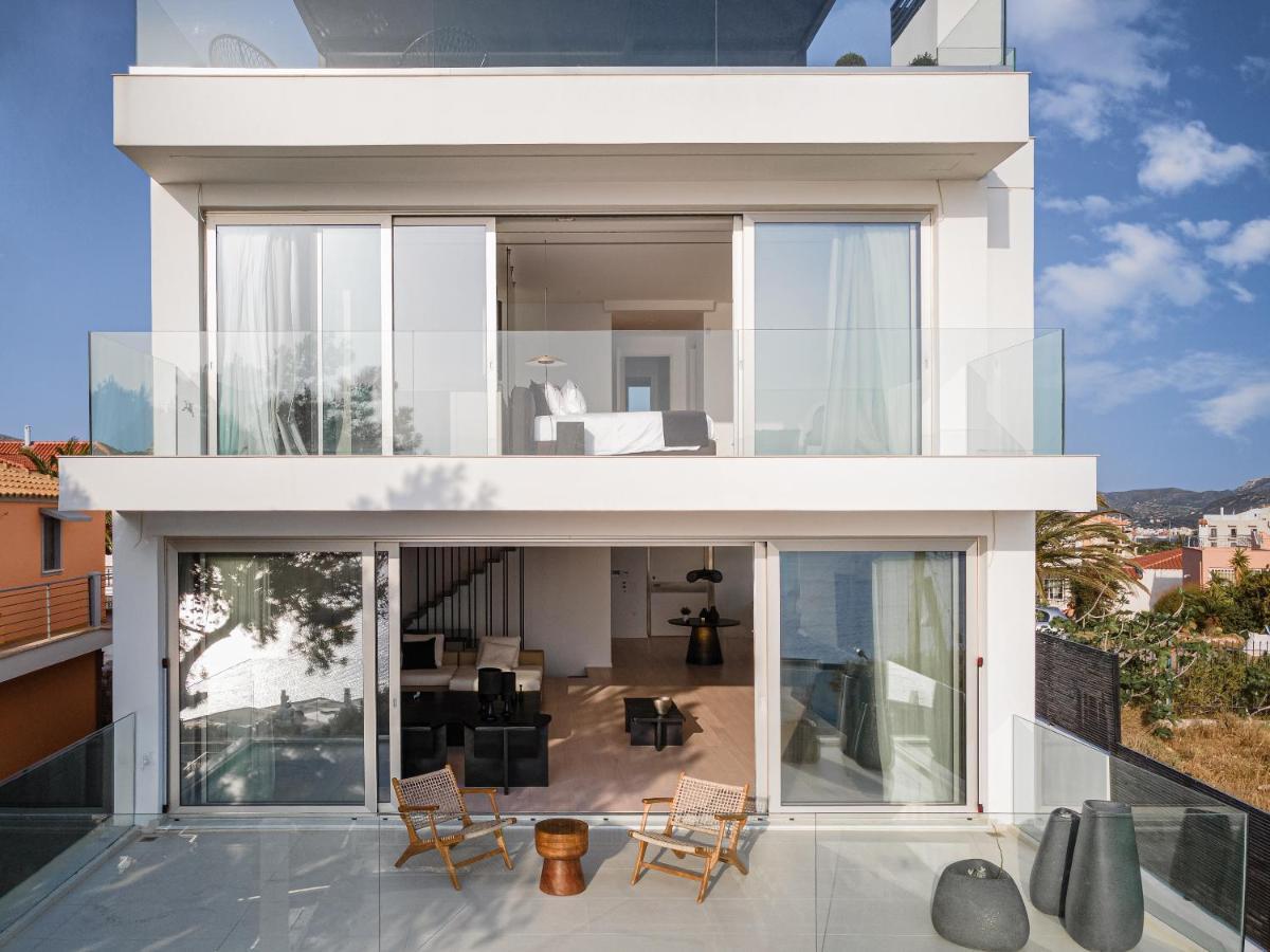 Black Stone Villa Sounion Exterior foto